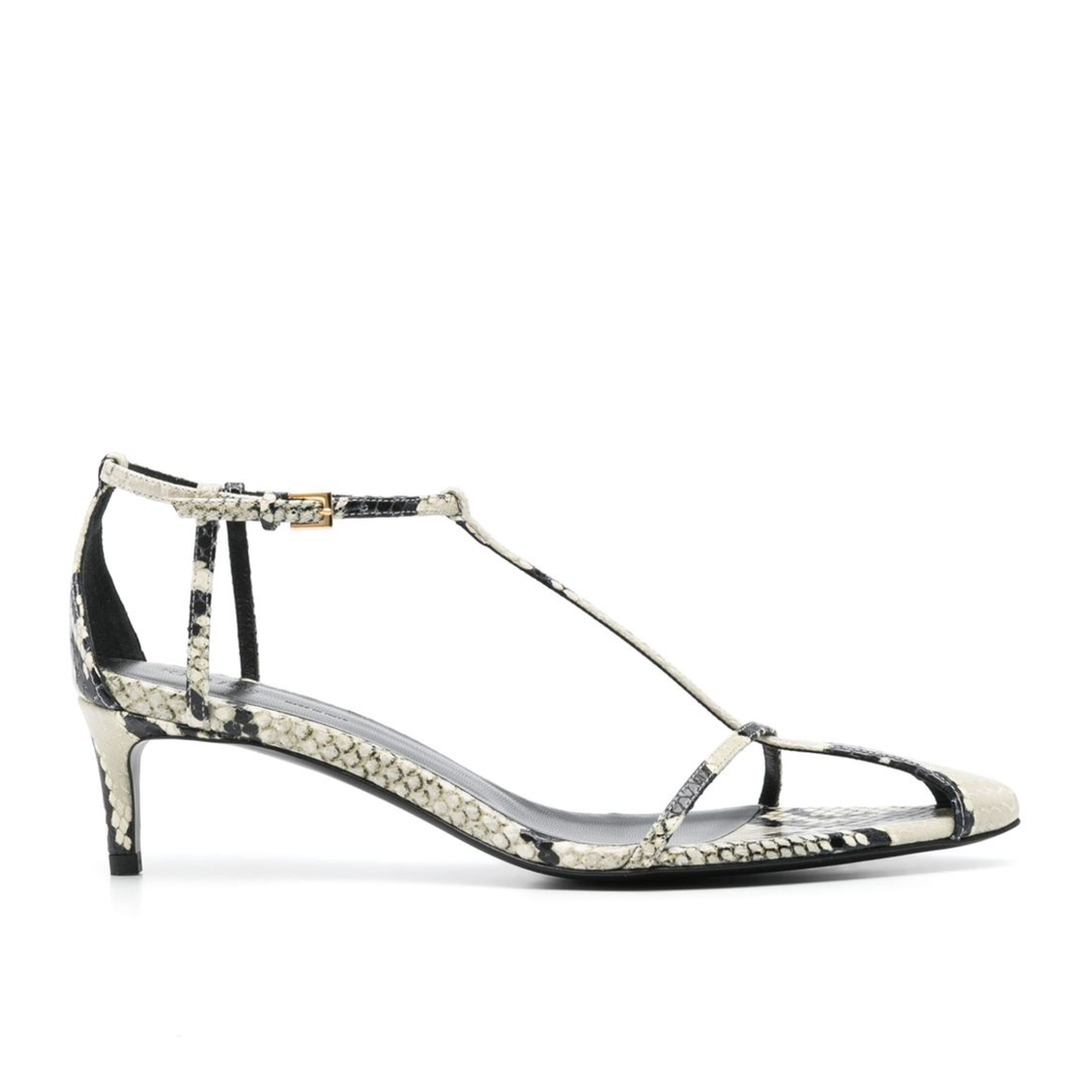 Bella Leather Heel Sandals