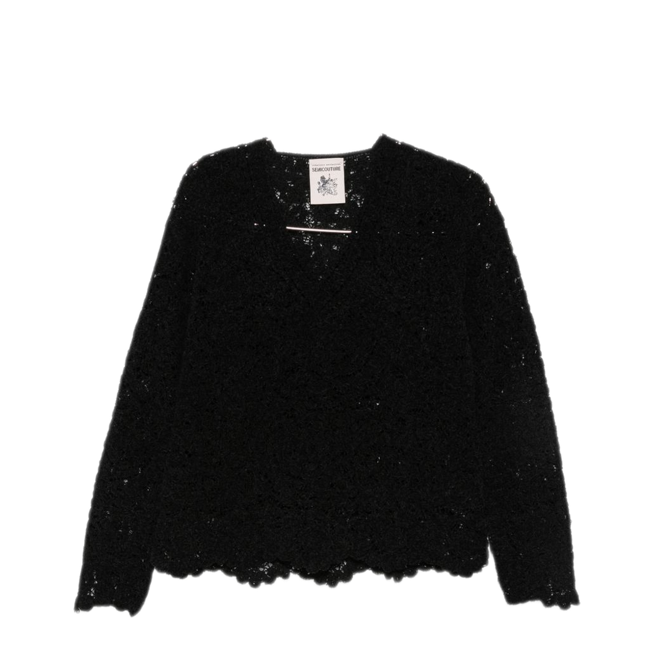 MAYFEYR - Semicouture - Sweaters Black - S6WC81Y69-0