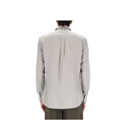 Shirt with Embroidered Logo