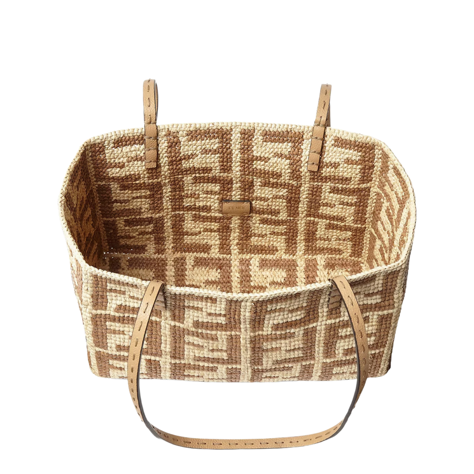 Roll Small Canvas Top Handle Bags - Tan