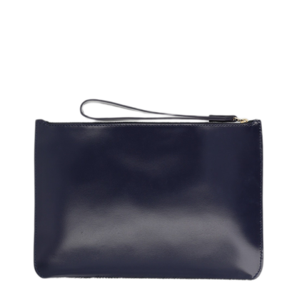 MAYFEYR - SOPHIE HULME - Pouch In Pelle - SG180HCDEEPNAVY