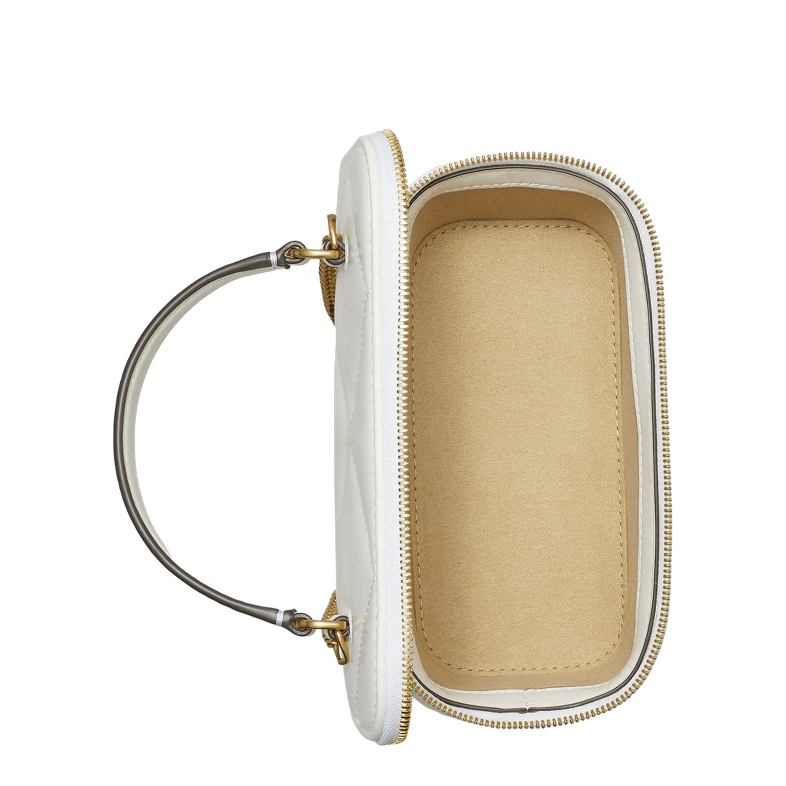 Kira Diamond Quilted Vanity Case