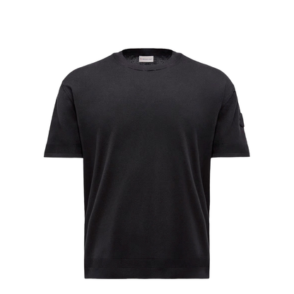 Silk & Cotton Knit T-Shirt