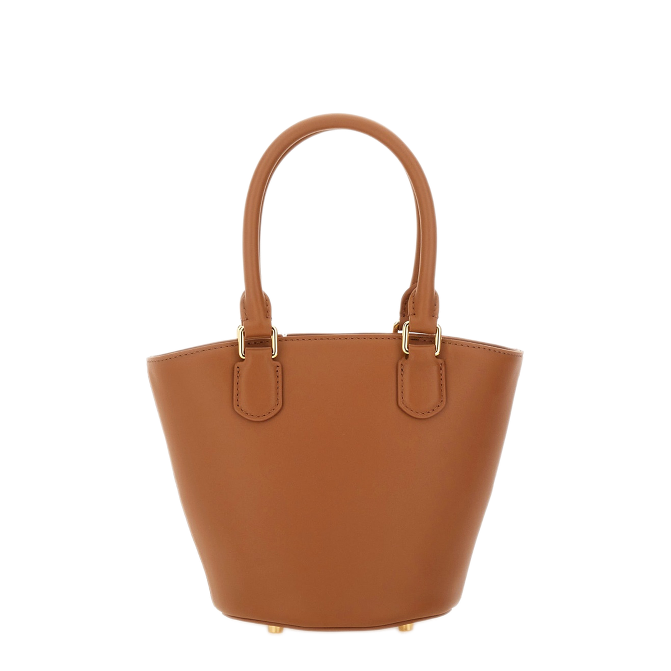 MAYFEYR - Self Portrait - Leather Tote Bag With Charm - PF25314TTAN