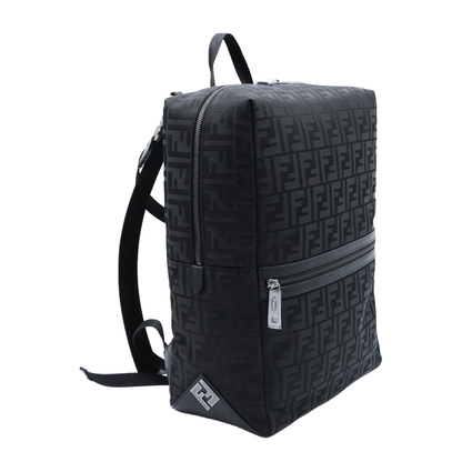 Lui Medium Nylon Backpack - Black