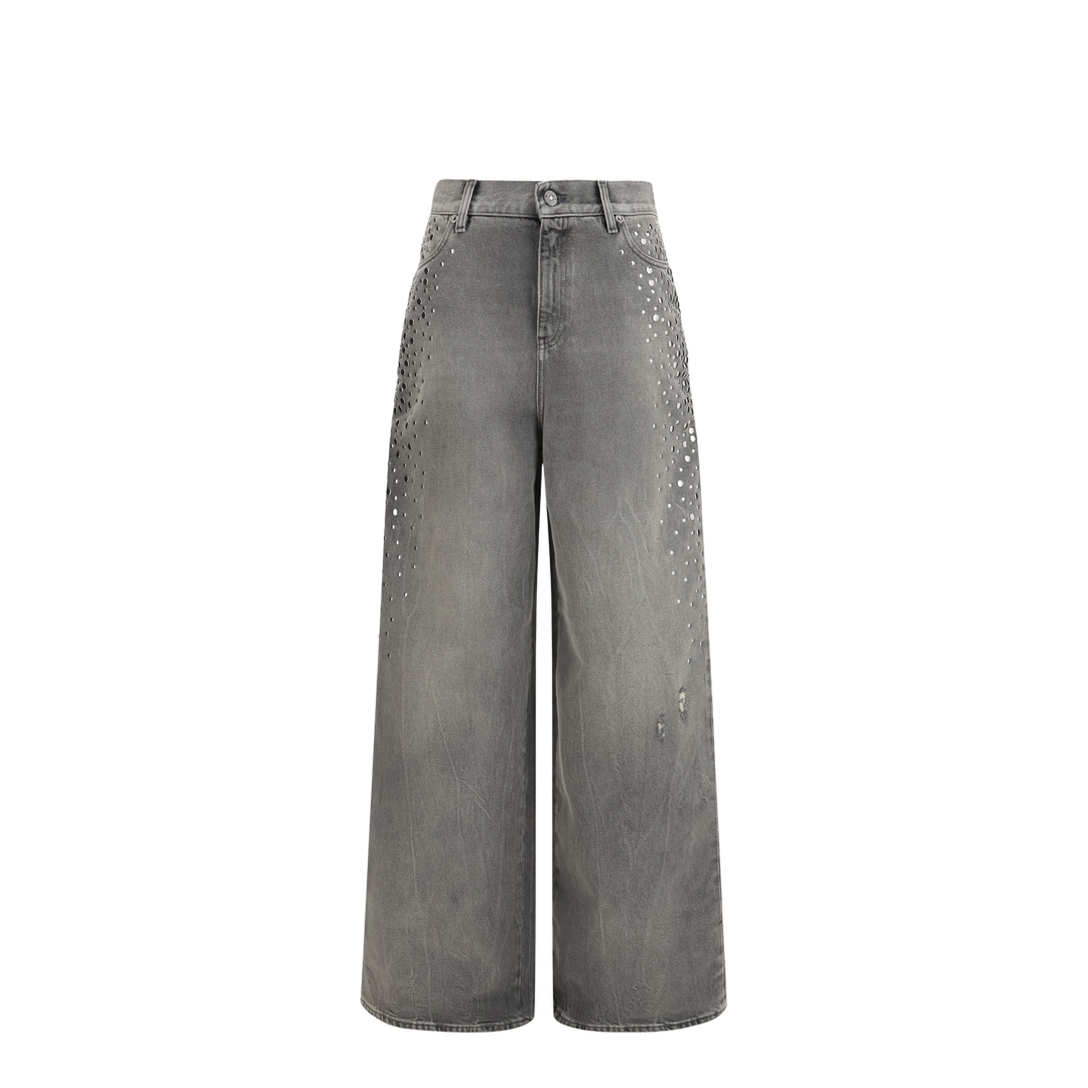 MAYFEYR - Golden Goose - Melody Stud Degraded Jeans - GWP02079P002348