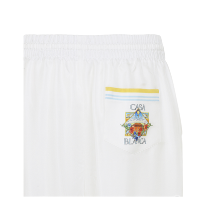 MAYFEYR - Casablanca - Flower Court Icon Shorts - MSS26TR39909
