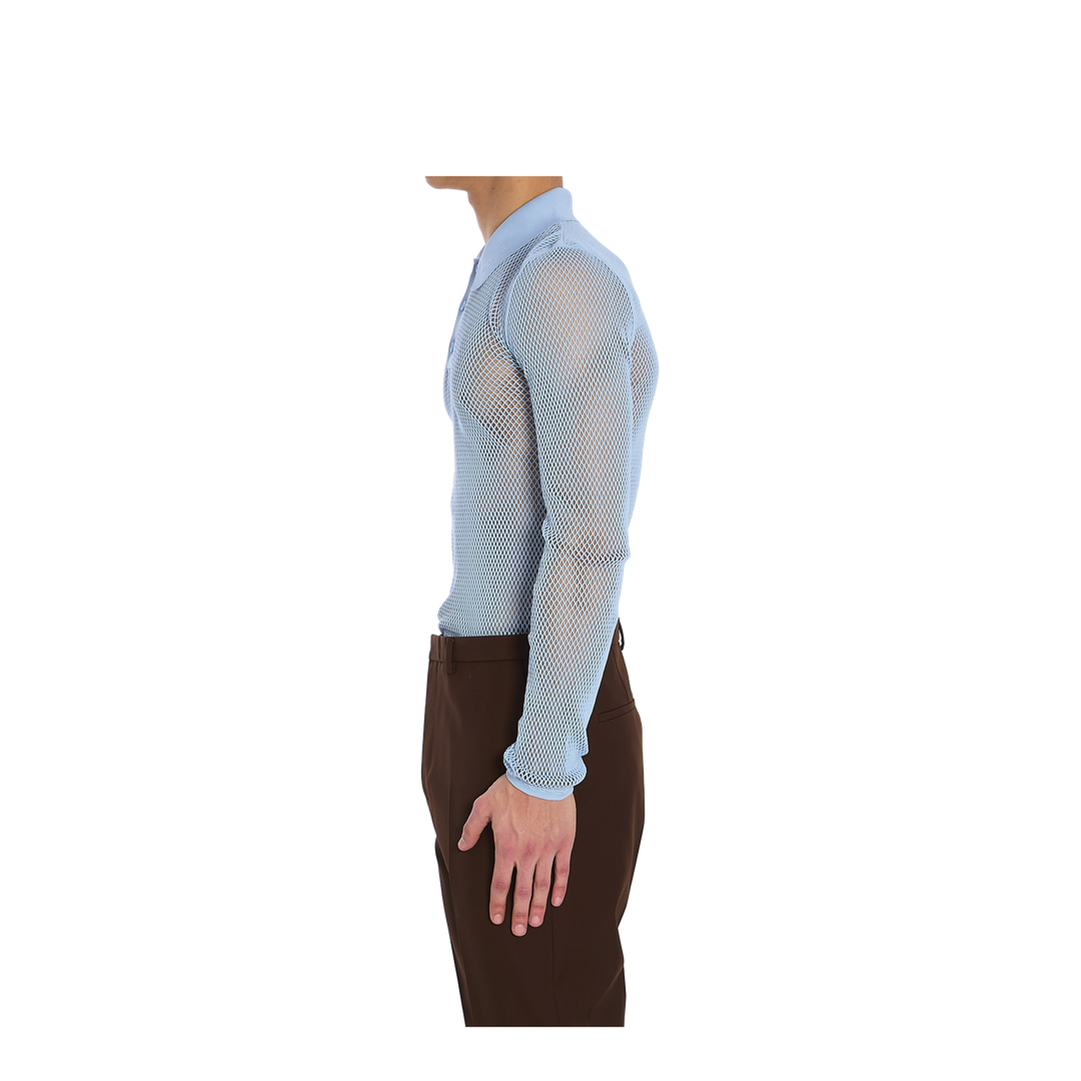 Technical Mesh Polo Shirt