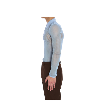Technical Mesh Polo Shirt