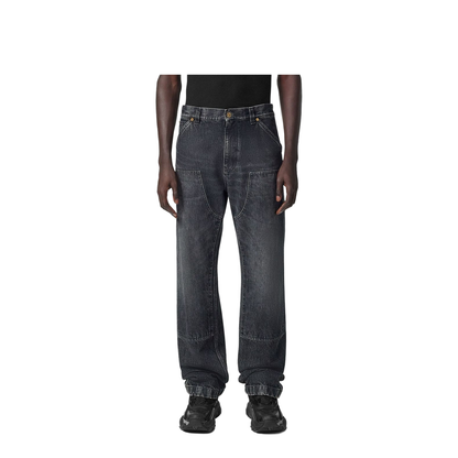 Denim Cotton Jeans - Pants