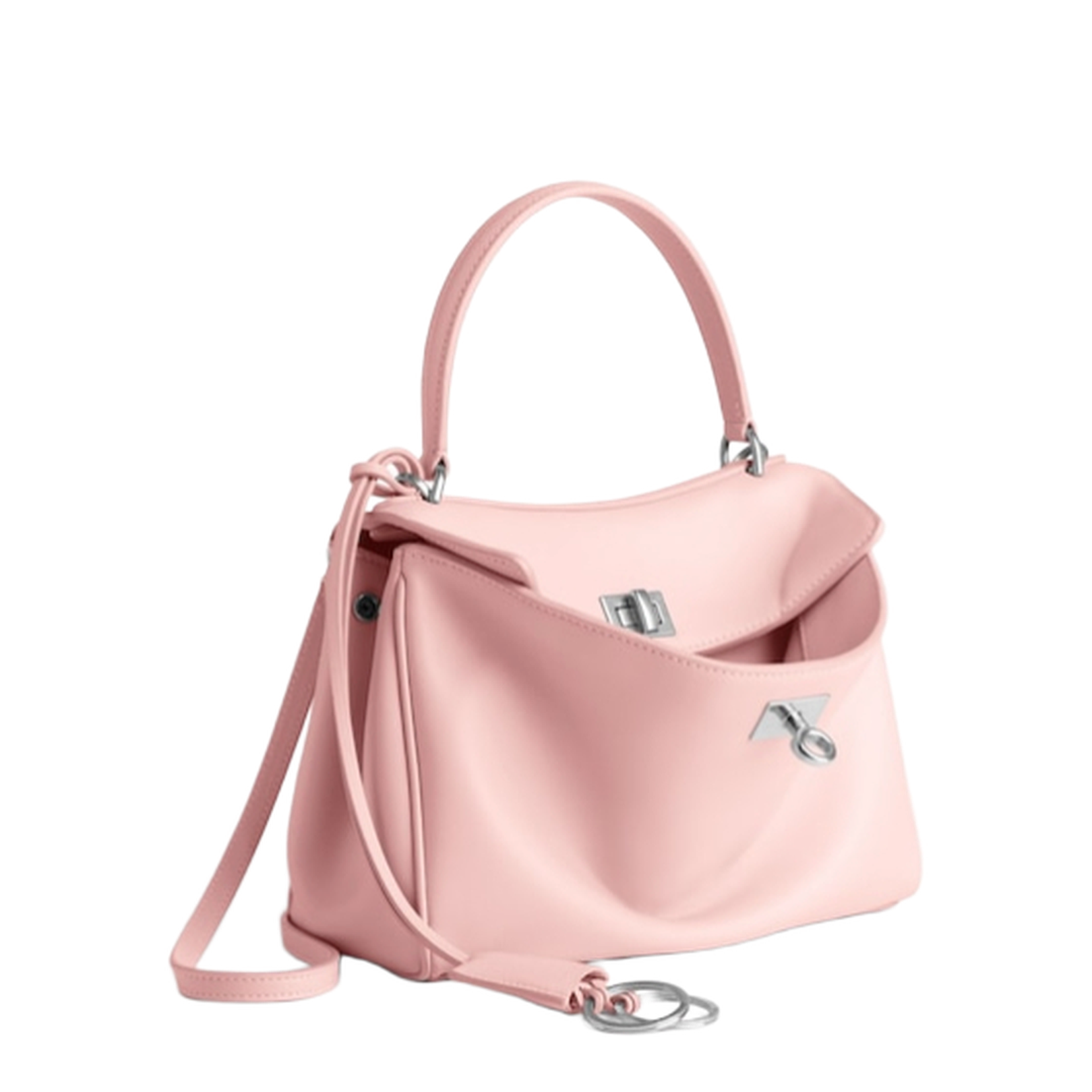 Rodeo Handbag Mini in Suede Pink