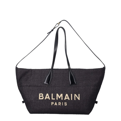 MAYFEYR - Balmain - Track Raffia Tote Bag - 26PGN1FI015TRAA0PA