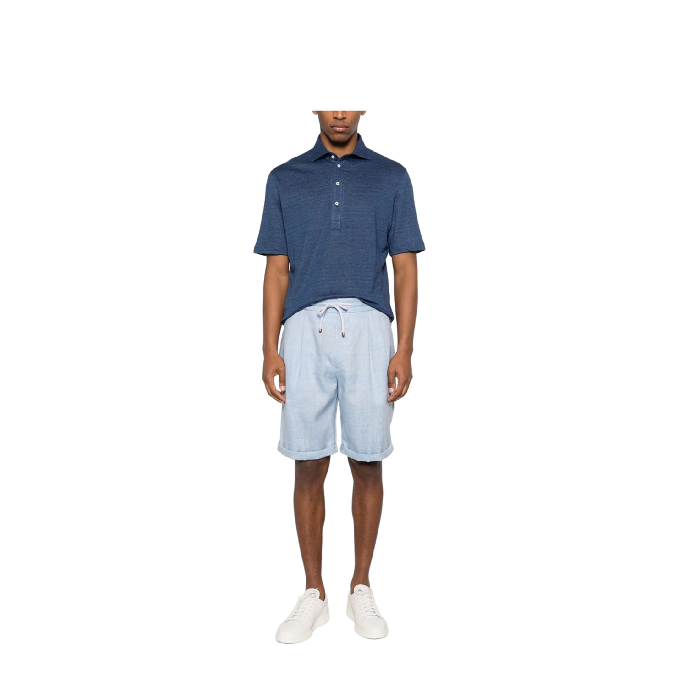 Men's Polo Shirts Blue