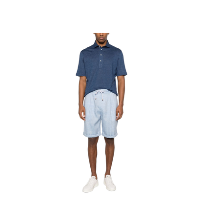 Men's Polo Shirts Blue