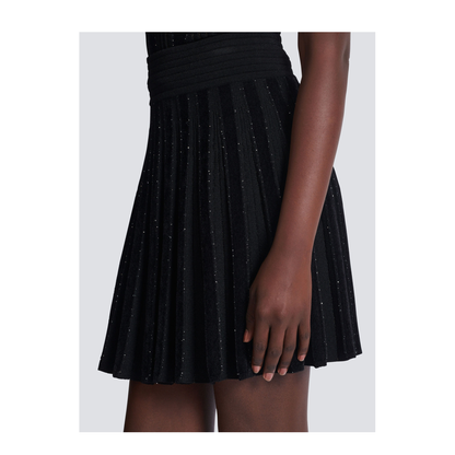 Skirt with Shimmering Sequins