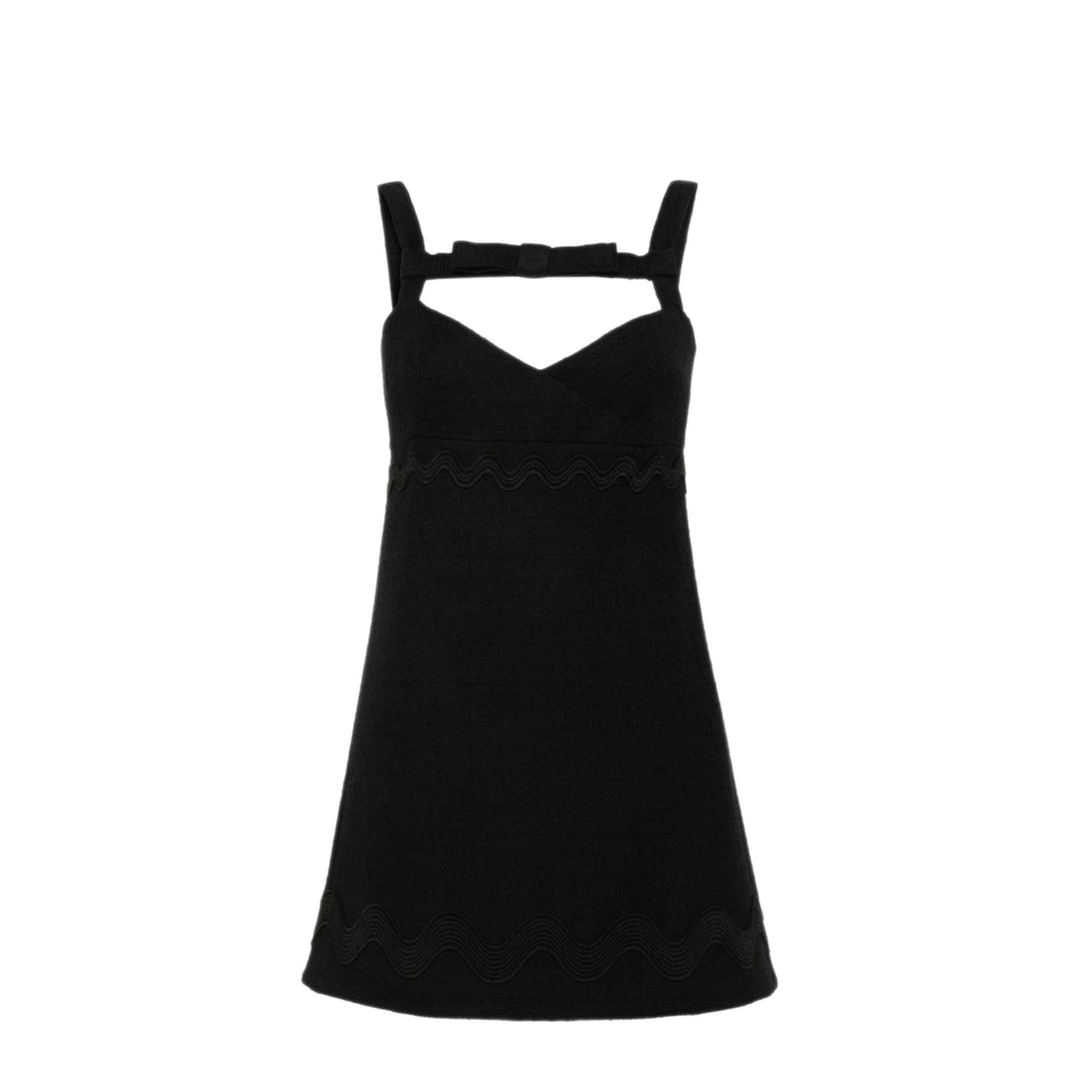 MAYFEYR - Patou - Scallop-Trim Mini Dress - DR1370177999B