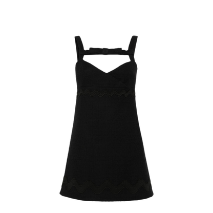 MAYFEYR - Patou - Scallop-Trim Mini Dress - DR1370177999B