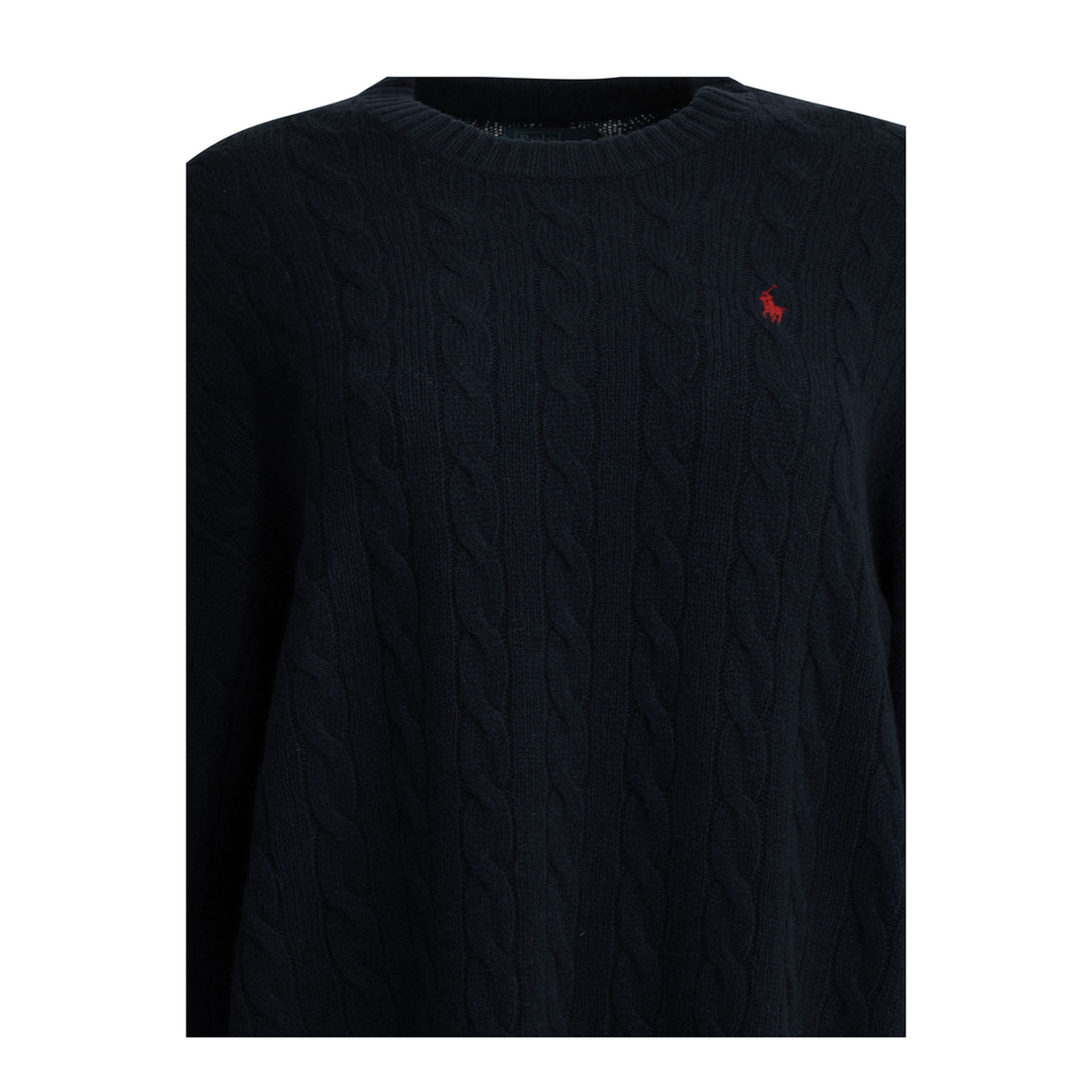 MAYFEYR - Polo Ralph Lauren - Short Knit Dress With Logo - 211B17446001HUNTERNAVY