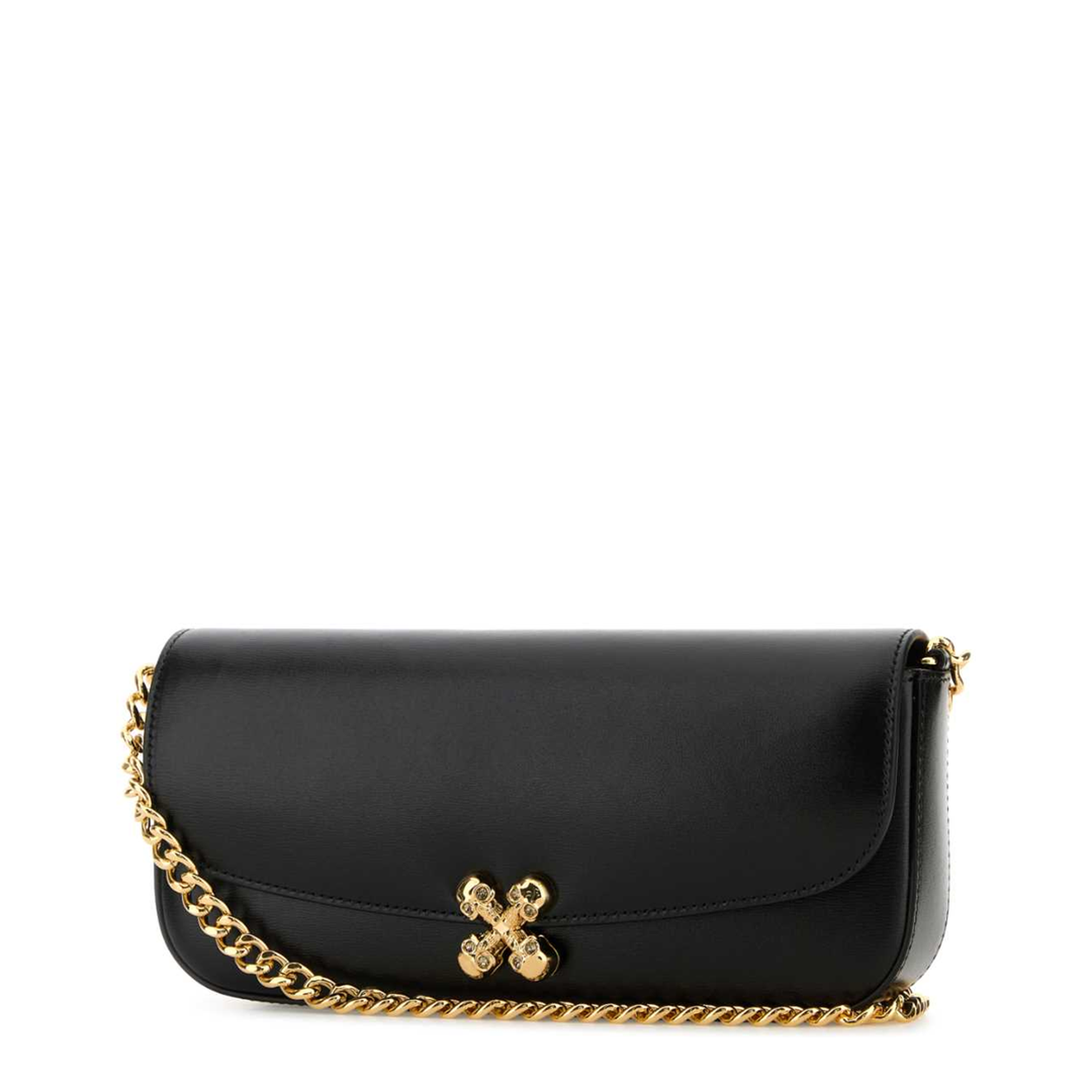 Skull Flower Crossbody Bag