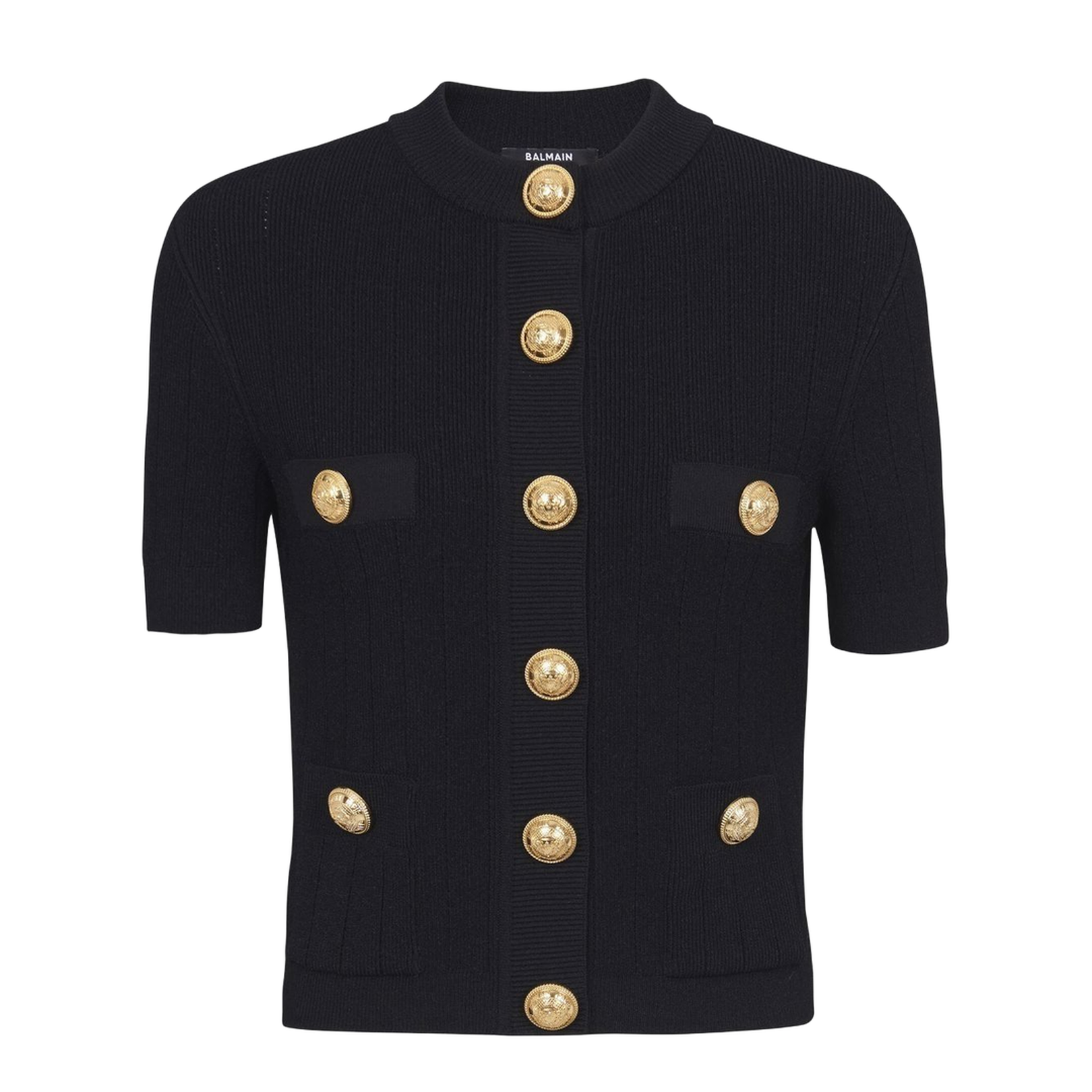 Balmain Sweaters Black