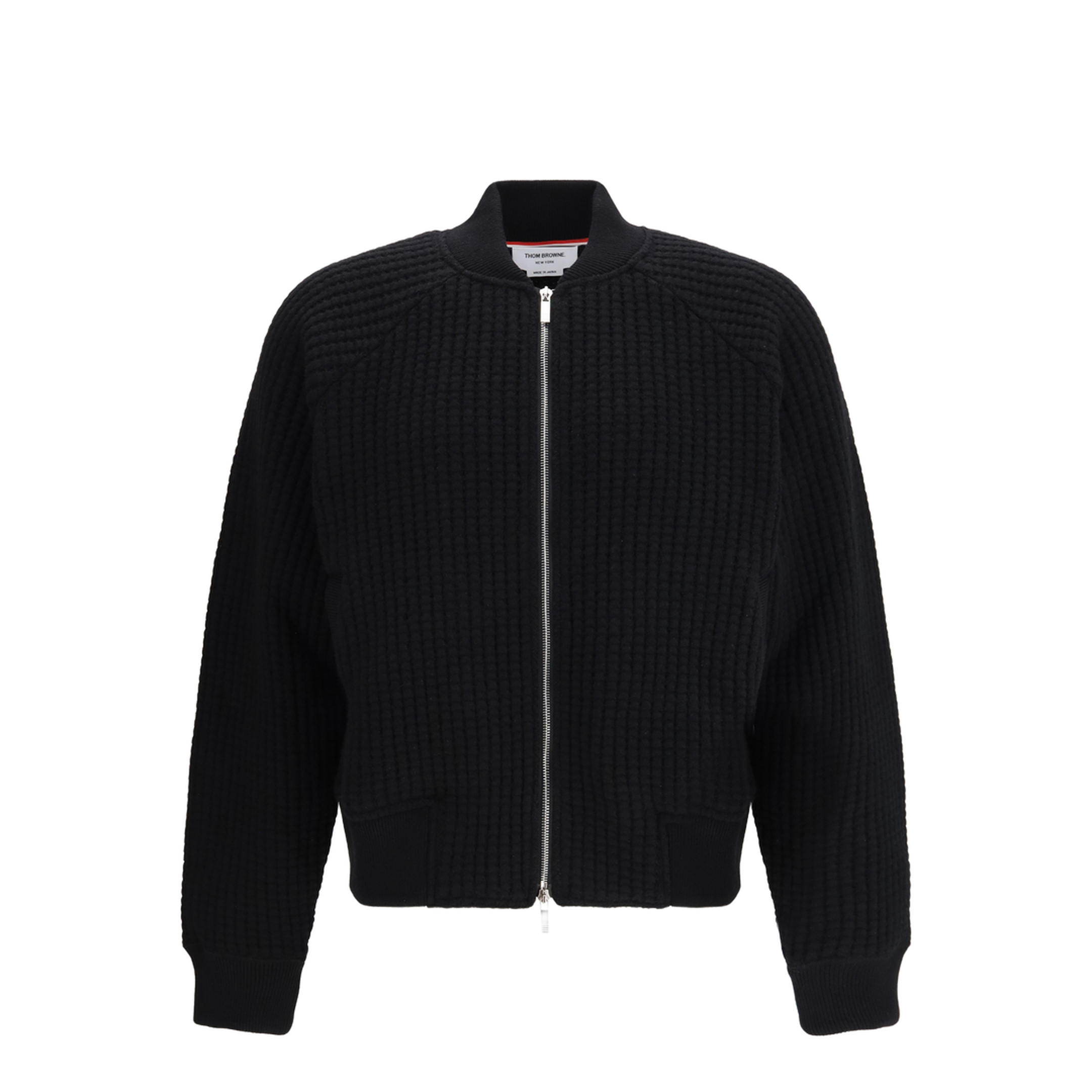 MAYFEYR - Thom Browne - Knit Bomber Jacket - MJT549A05396