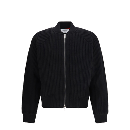 MAYFEYR - Thom Browne - Knit Bomber Jacket - MJT549A05396
