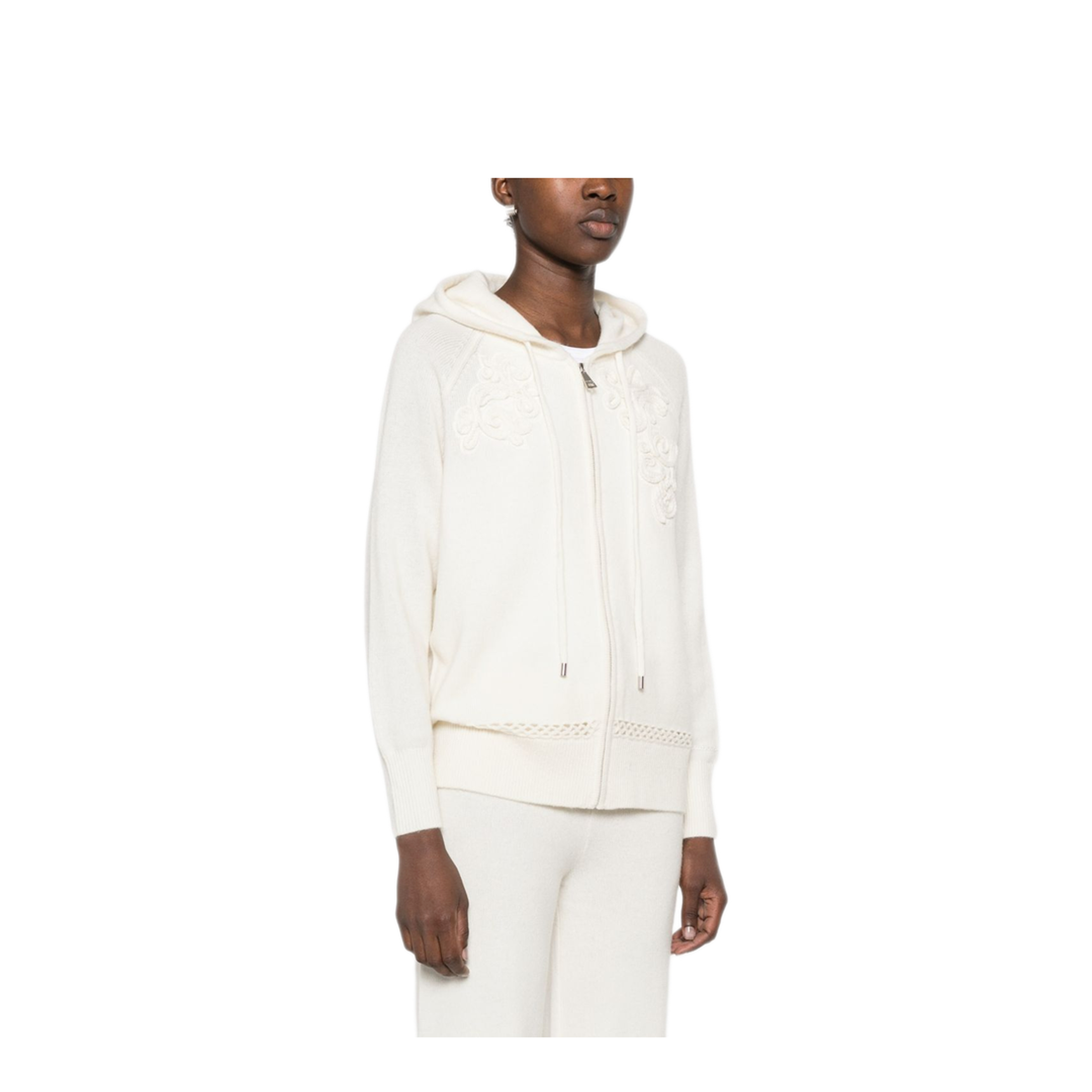 MAYFEYR - Ermanno Firenze - Sweaters White - D49EN045E54MF333