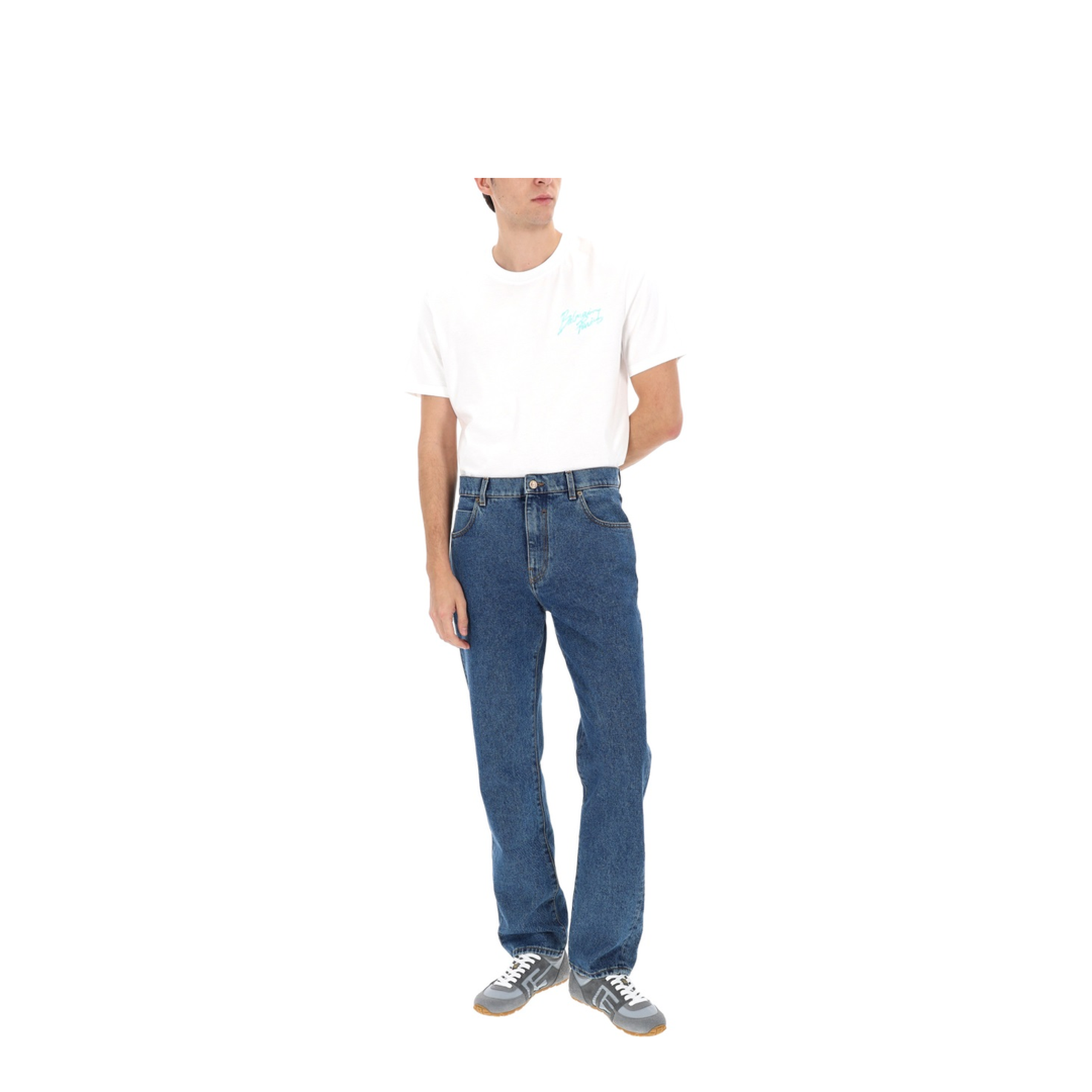 Straight Denim Jeans