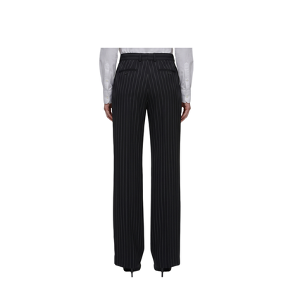 MAYFEYR - Dolce & Gabbana - Wool Chalk Stripe Trousers - FTC17TFRZATS8051