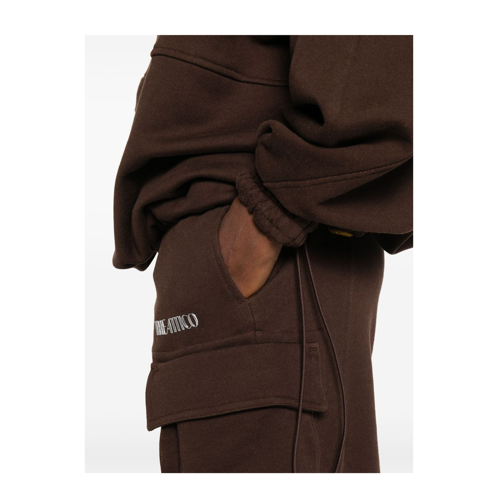 Brown Fern Cargo Pants