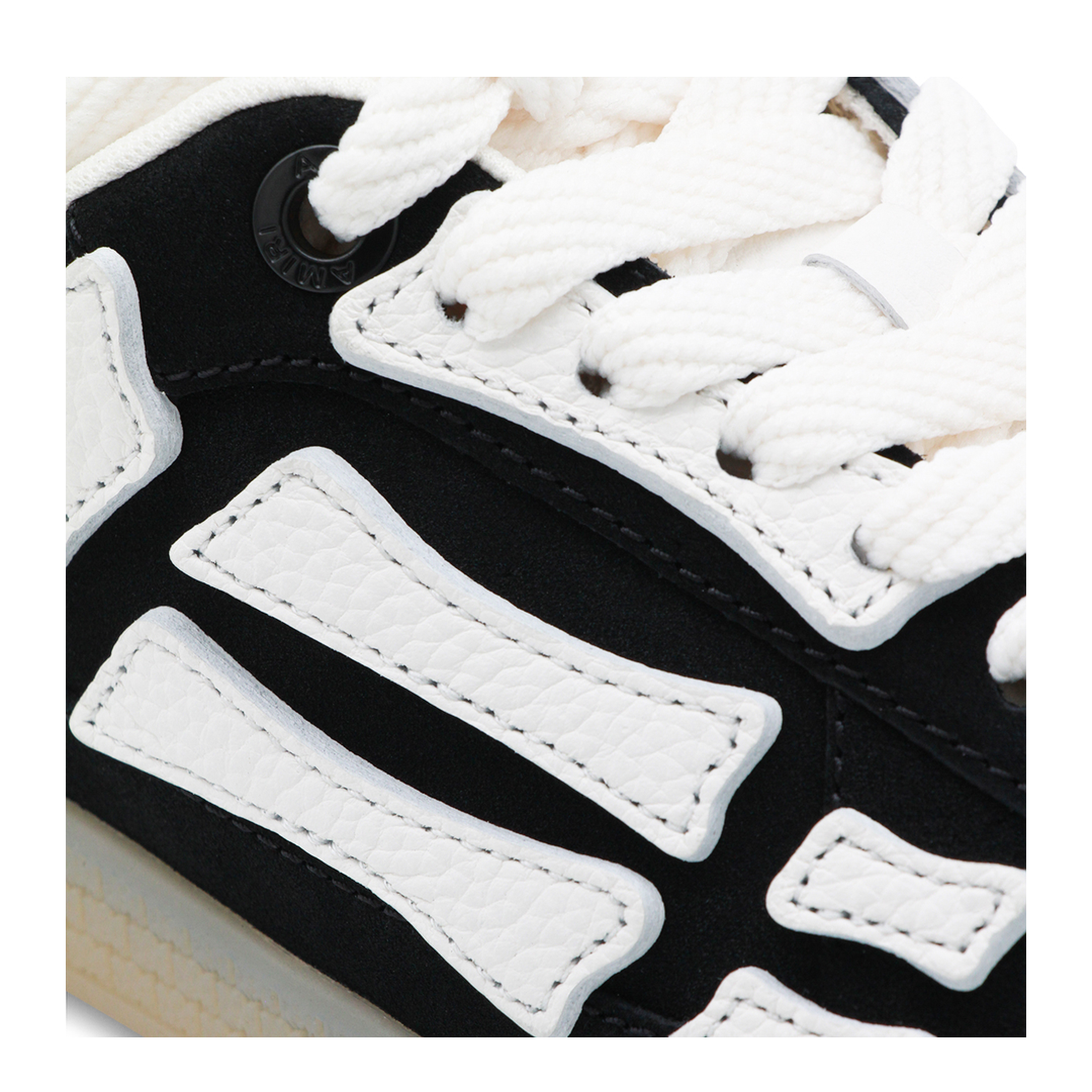 Pacific Bones Black Low Top Sneakers