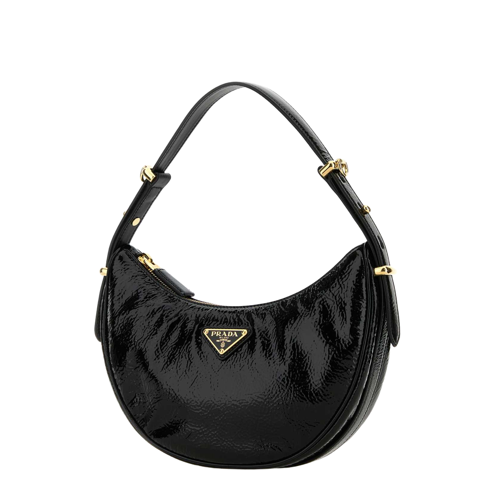 Black Naplak Arqué Handbag