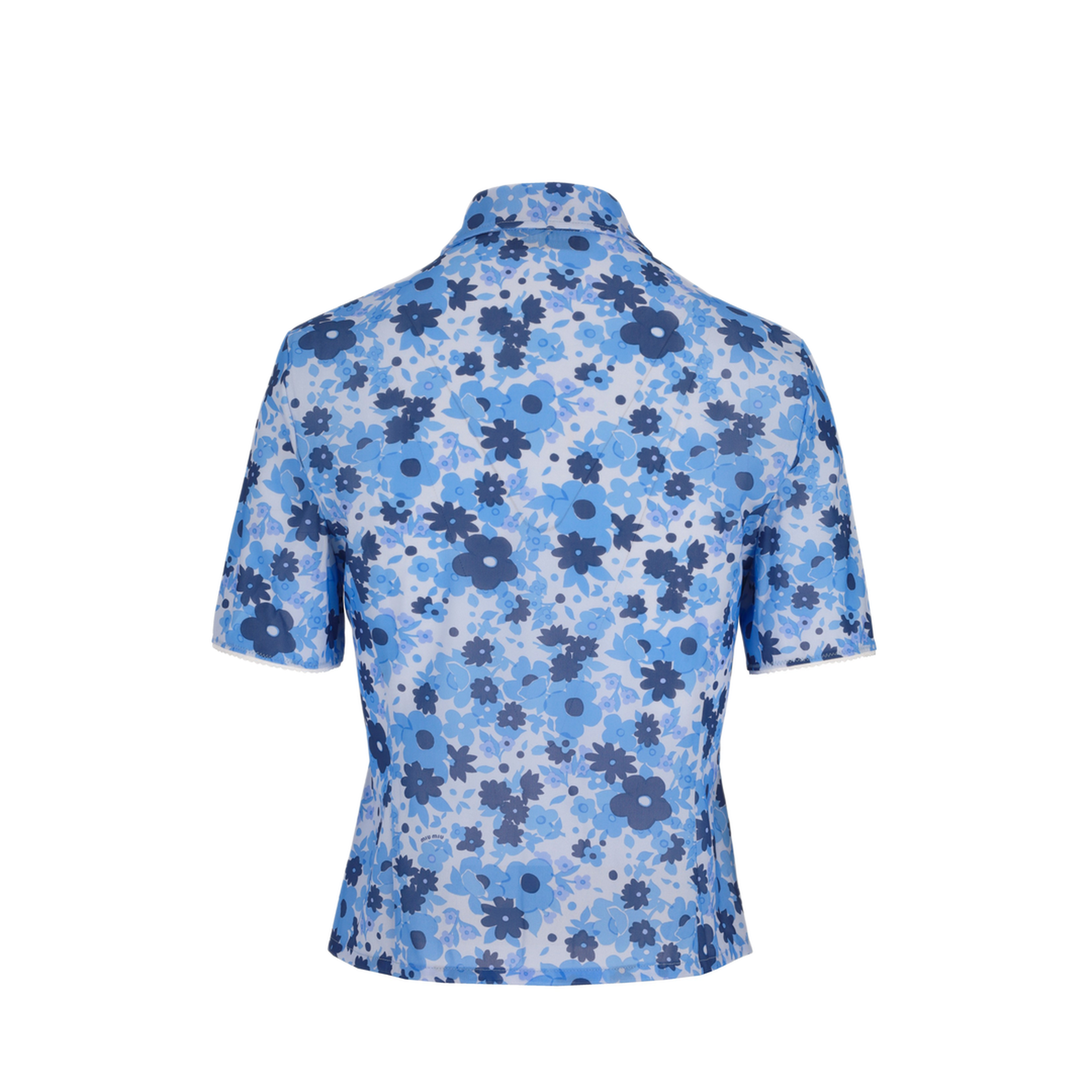 MAYFEYR - Miu Miu - Flower Net Shirt - MK2019SOOO19EXF0013