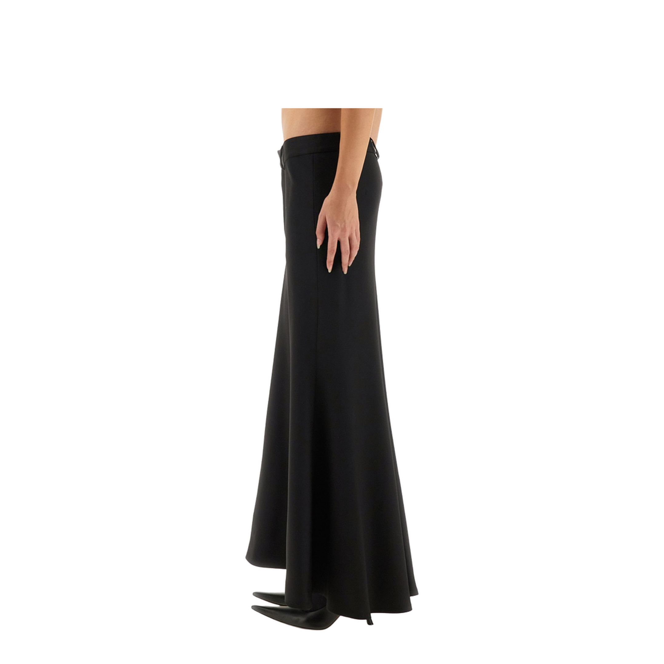 Godet Long Skirt