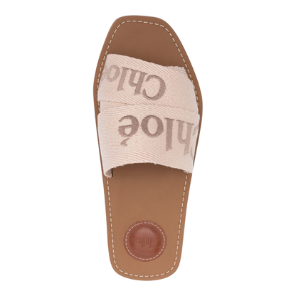 Woody Mule in Blush Beige