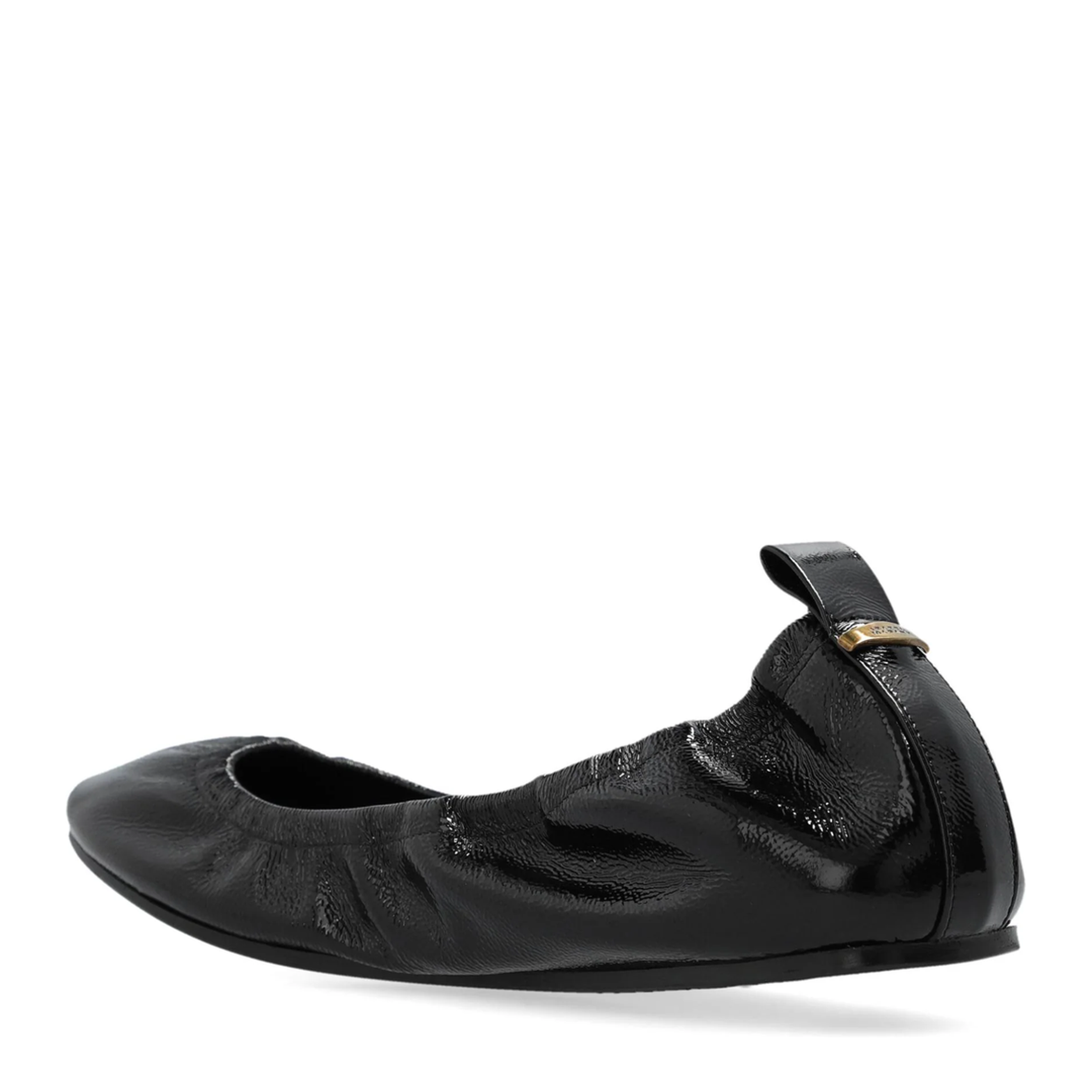 MAYFEYR - Isabel Marant - Belna Leather Ballerina Shoes - BN0005FAB3A07S01BK
