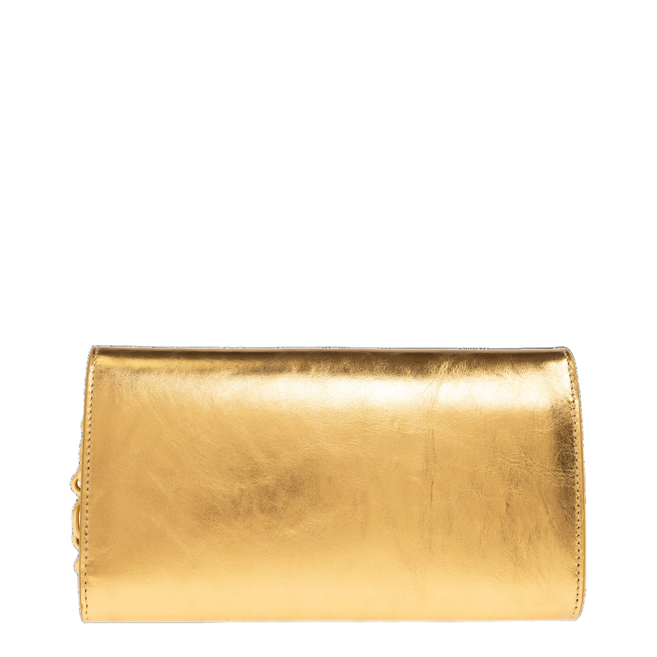 Shuffle Wallet in Lamé Leather