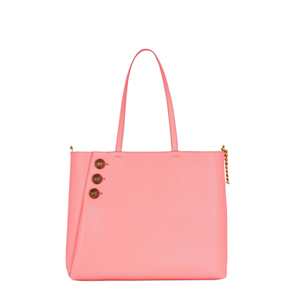 Emblme Leather Tote Bag