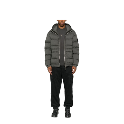 Short Hooded Down Jacket