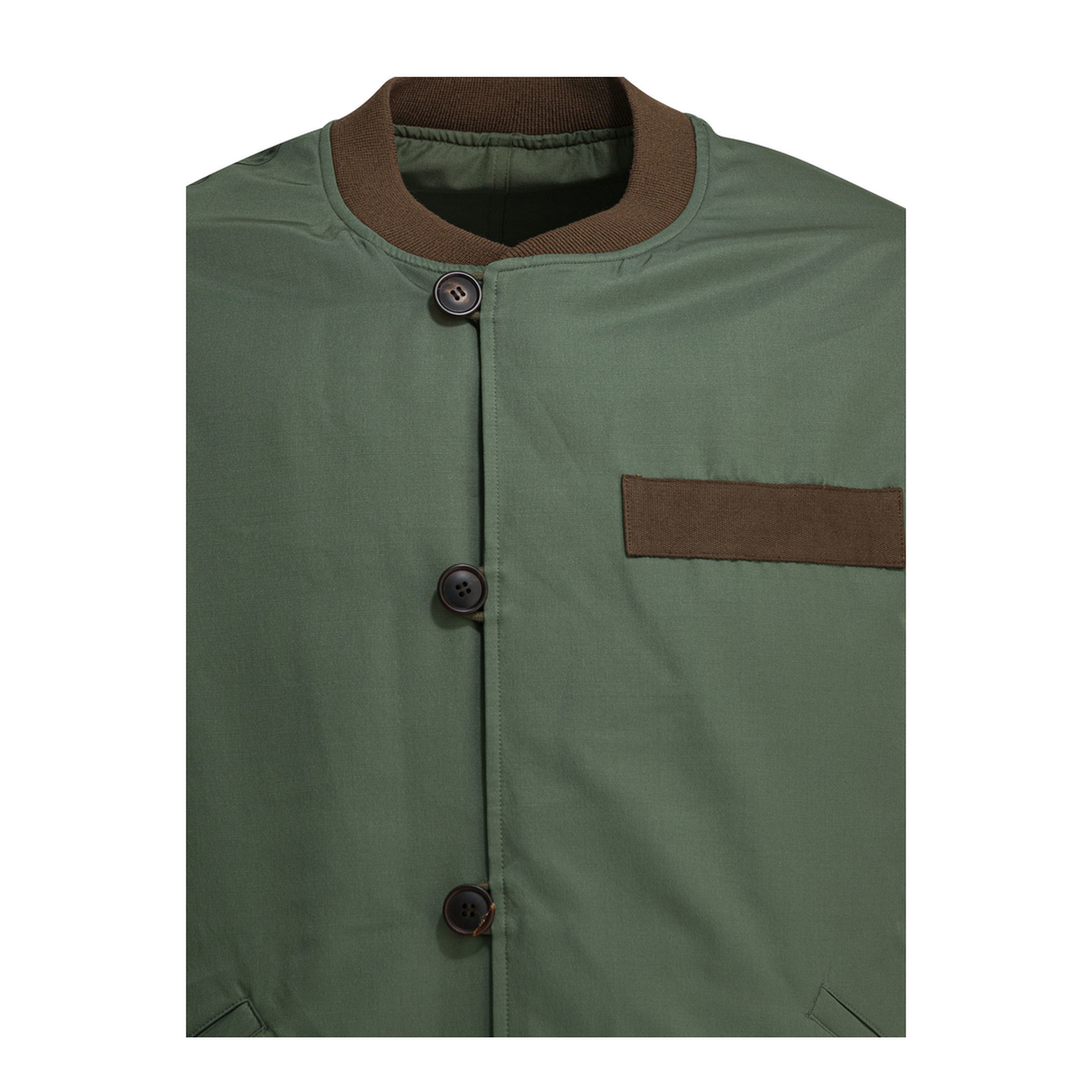 MAYFEYR - Visvim - Nylon Bomber Jacket - 0126105013008OLIVE