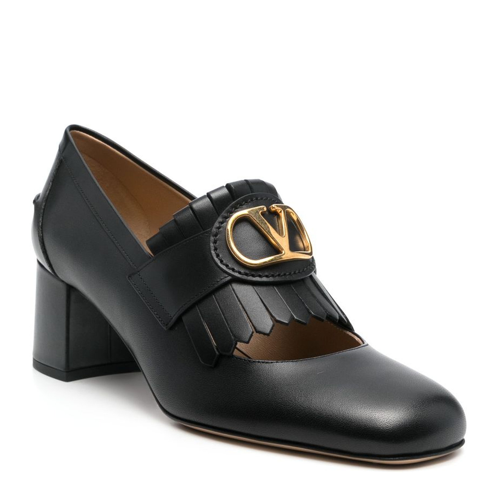Black Leather Loafers