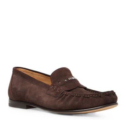MAYFEYR - Fendi - Scrunch Loafers In Suede - 7D1995QK9F1UV7