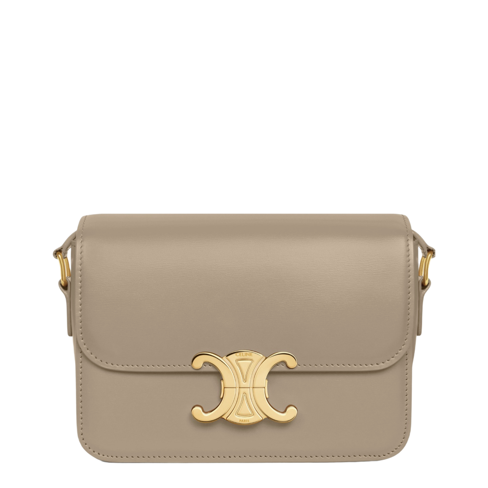 Teen Triomphe Bag in Shiny Calfskin