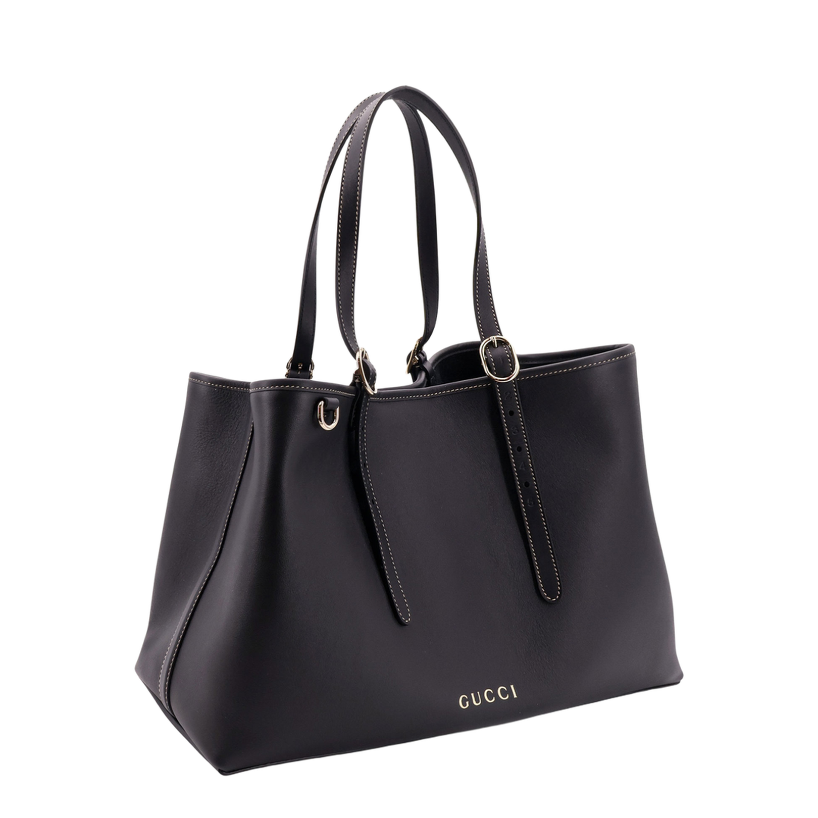 GG Emblem Medium Shopping Bag