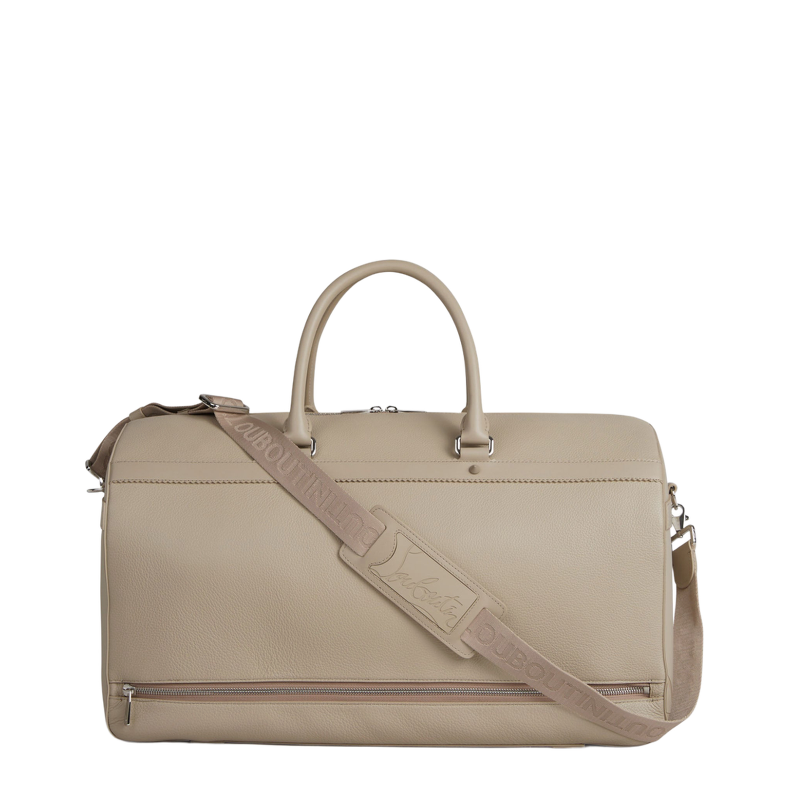 Travel Bag Clutch Pebbled Leather