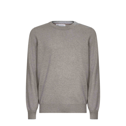 Pure Cashmere Crew-Neck Sweater