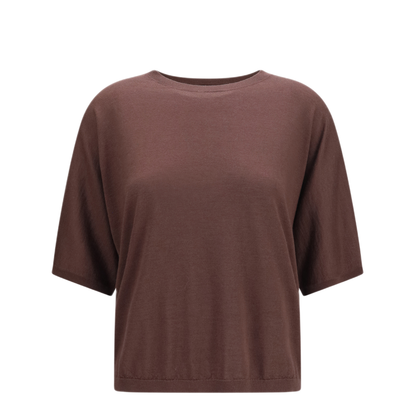 MAYFEYR - Brunello Cucinelli - Short Sleeve Cashmere And Silk Sweater - M13835700PC9787