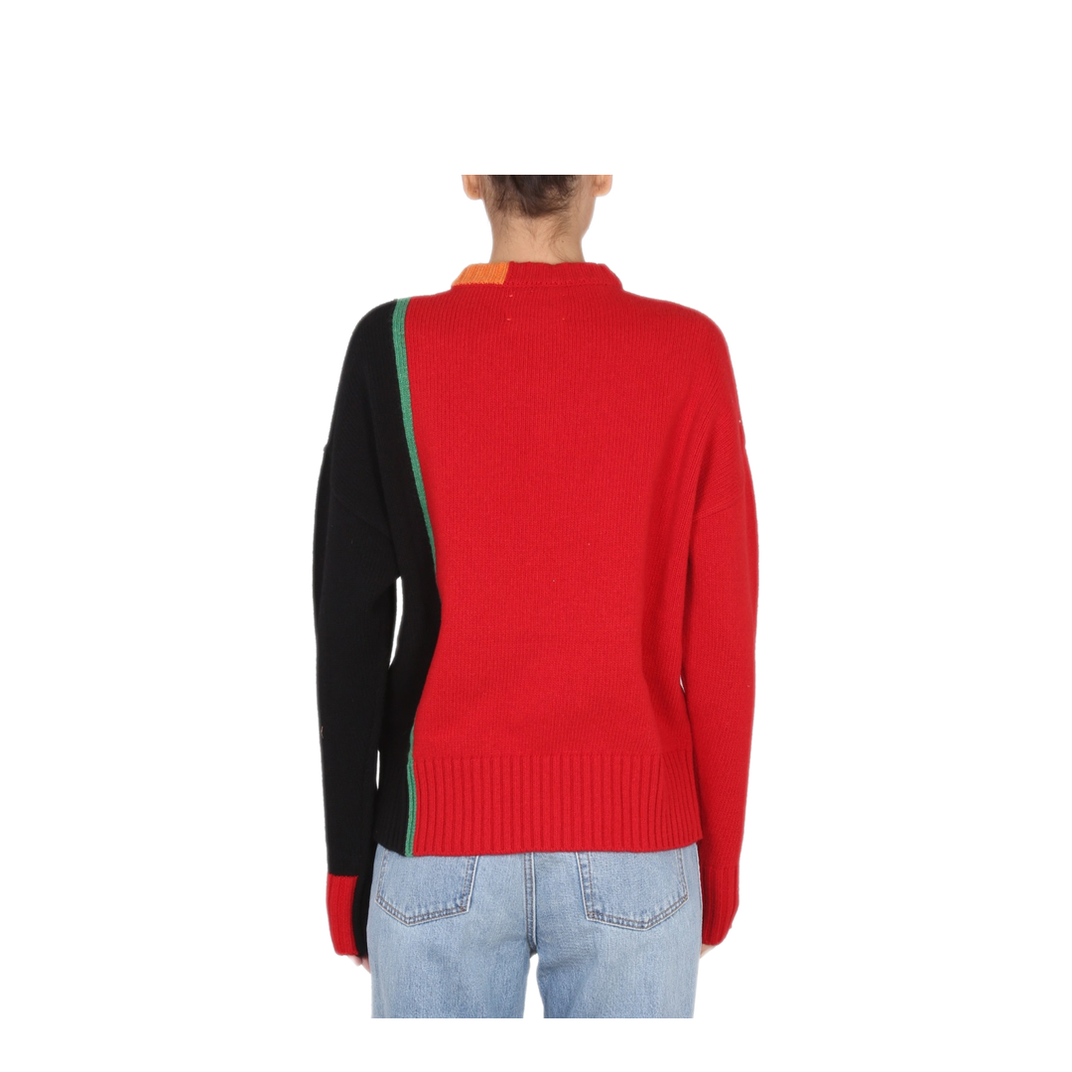 MAYFEYR - RIGHT FOR - Multicolor Mesh Sweater - A2202WOPA993040