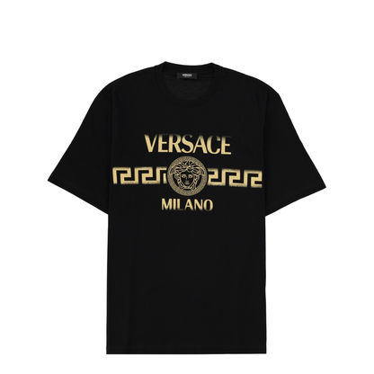 T-shirt with printed logo