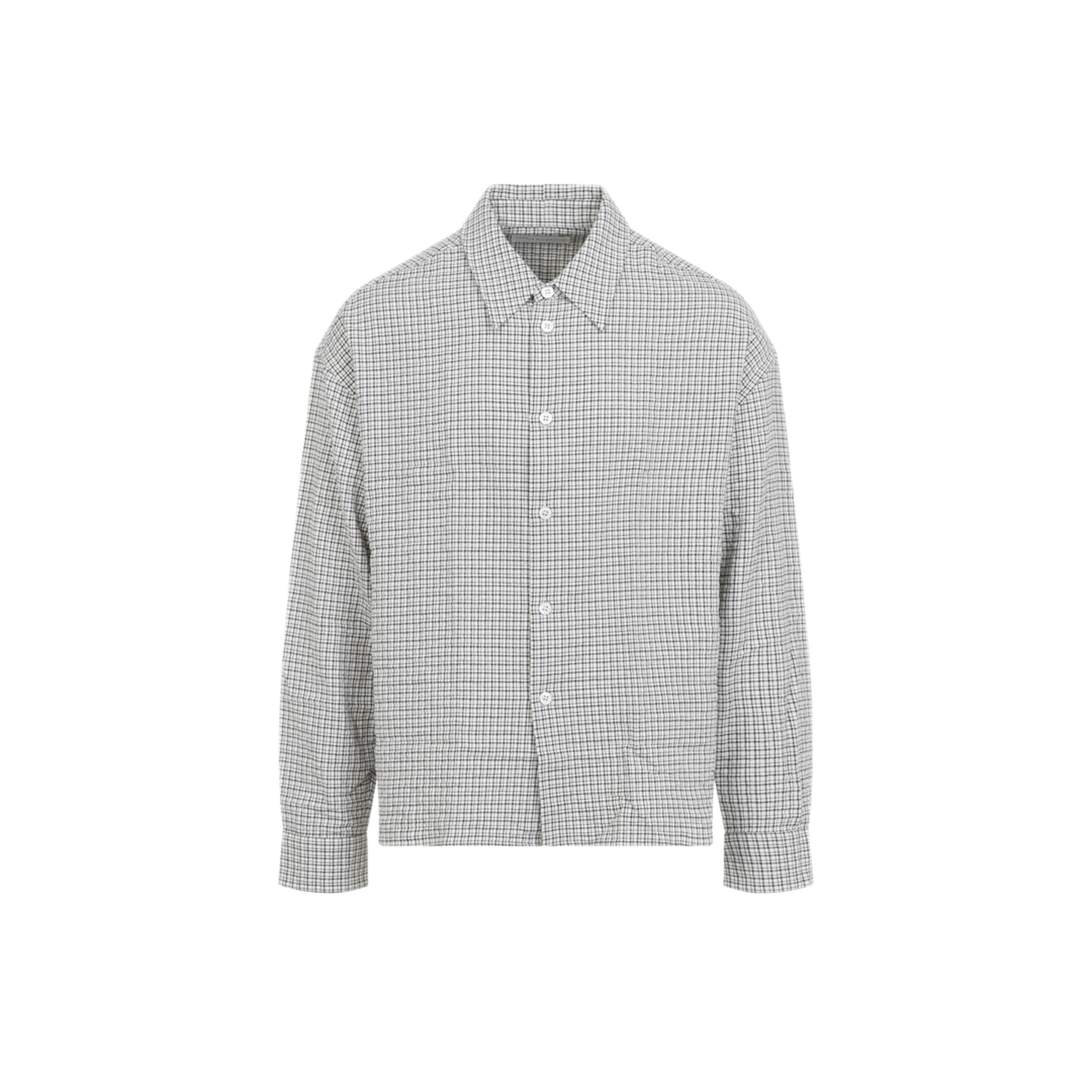 MAYFEYR - Studio Nicholson - Nostra Long Sleeve Shirt - NOSTRASNM1482PARCHMENT
